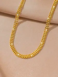 1-piece flat bracelet, women's woven bracelet, adjustable copper plated gold 24k jewelry, Elegant Jewelry Bracelet, suitable for gifting to girlfriends, daily gifts, daily accessories