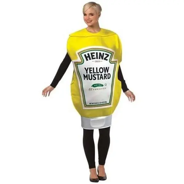 Heinz Mustard Squeeze Bottle Costume