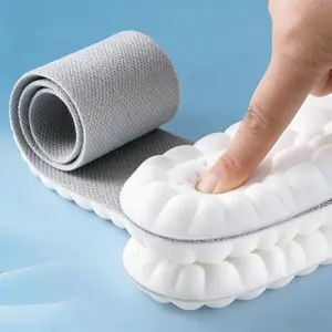 Cloud Technology Stepping On Insoles Breathable Sweat-Absorbing Comfortable Soft Sole Can Be Cut Stand For Long Time Without Tired Foot Insoles For Women Men Sneakers Shoes Trainers Running Shoes Summer