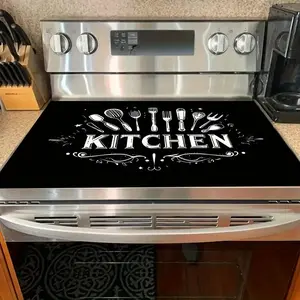 Kitchen Appliance Protector Pad, Durable Rubber Design, Fits Oven & Microwave, Ideal for Holiday Cooking Events, Size 28.3 X 20.5 Inches, Home