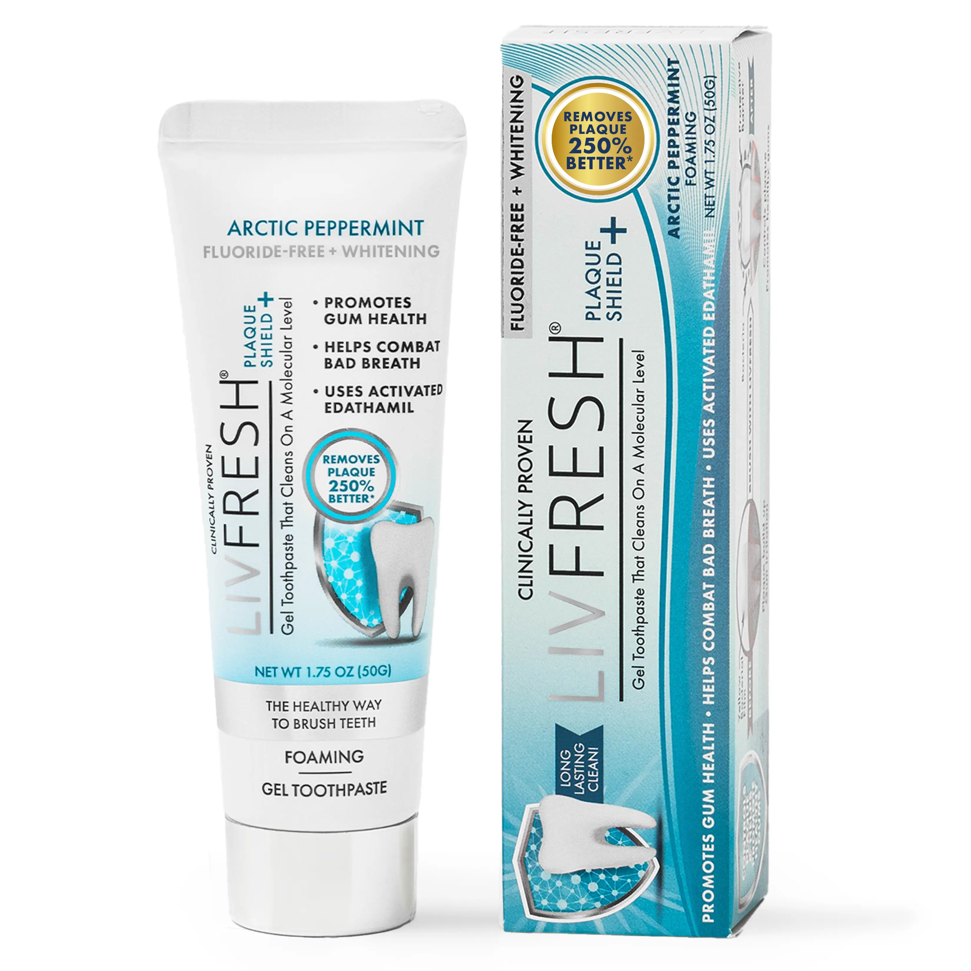 LIVFRESH Arctic Peppermint Gel Toothpaste