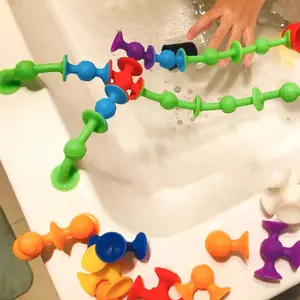 Suction Cup Building Blocks, Creative Stacking Toys, Unique Stacking Fun, Interactive Toys, Interactive Play, Educational Toys for Kids, Fun Gift for Children