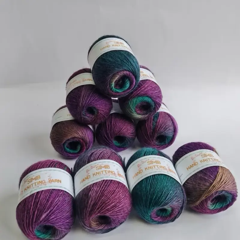 Hand Knitting Yarn - Vibrant Colors for Crafting Projects - Perfect for Knitting and Crochet - Soft and Durable Yarn per skein