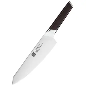 XINZUO High-value 8-inch Chef Knife. Combines German steel with exquisite craftsmanship. Sharp, rustproof, and durable. The ebony handle exudes quality. Comes in a handcrafted gift box with great sincerity - Rui Series Stainless Steel Knives