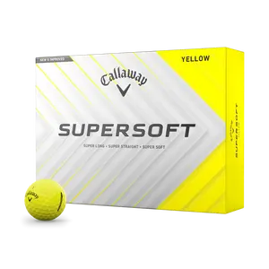 Callaway Golf Supersoft Yellow Golf Balls Callaway Golf Supersoft Yellow Golf Balls