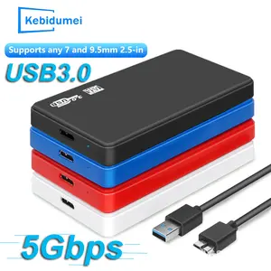 tf card reader USB 3.0 HDD Enclosure 2.5" SATA HDD SSD External Hard Drive Case 5Gbps High Speed External Hard Drive Disk Box for PC Laptop PS5