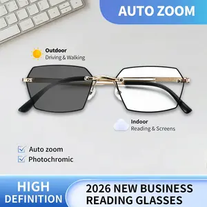 Auto-Adjusting  Reading Glasses-Anti-Blue Light, UV Protection | Perfect for Work, Travel & Everyday Comfort