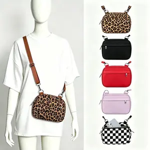 MAXTOP Small Crossbody Bags for Women Belt Bag Fanny Pack with Adjustable Strap LEOPAR
