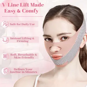 Jawline Shaper, Neck Firming Strap Facial Shaping Tool, Face Slimming & Jaw Exercise Tool, Skin Care Tools, Beauty Accessories