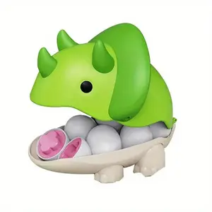 Dinosaur Egg Toys Dinosaur Shape Sorting Matching Game Toy Figures In Dinosaur-Shaped Box Color And Shape Recognition Toy Girl
