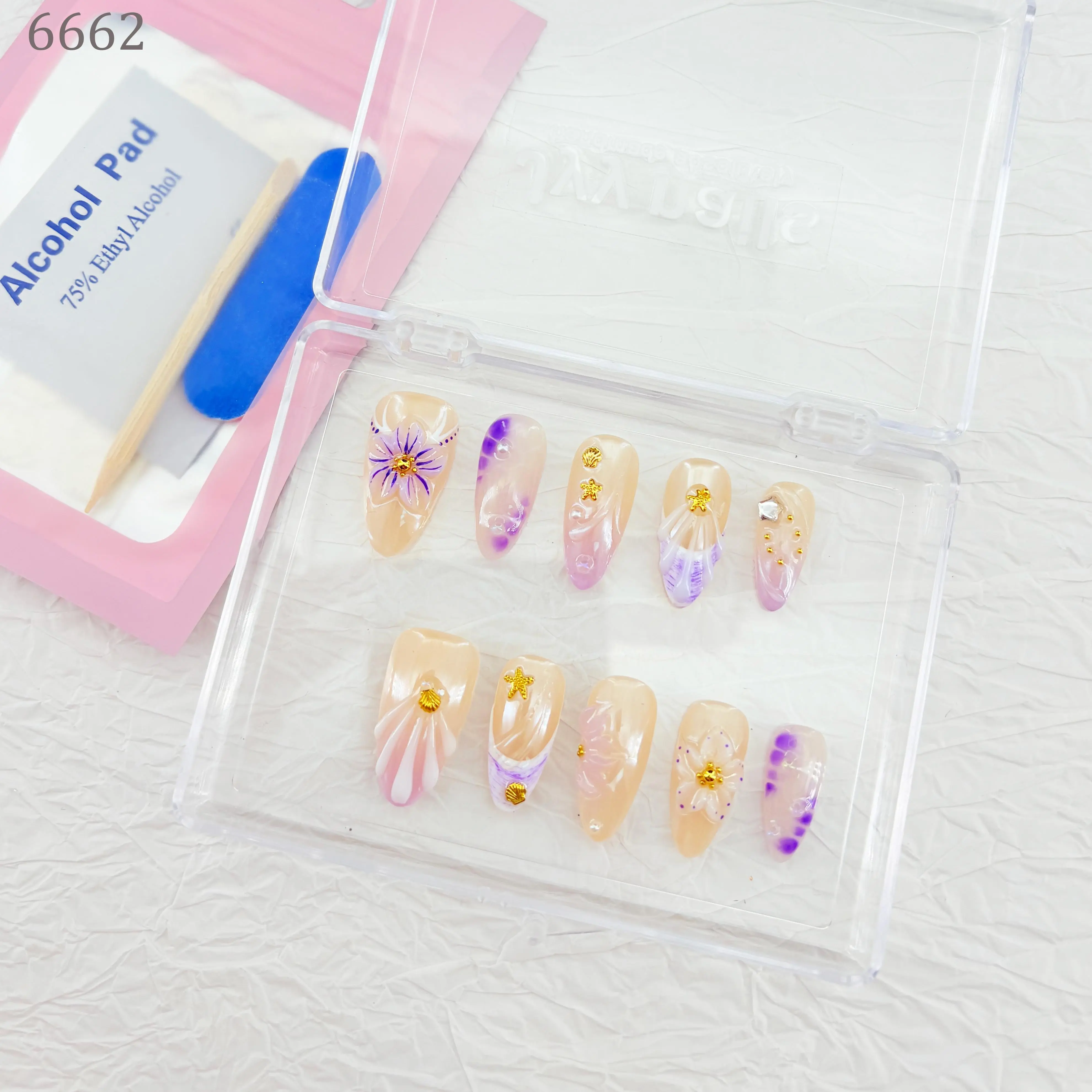 Regina:(US)5-15 Lucky Bags Handmade Nails Open InLive Crystal LiveRoom