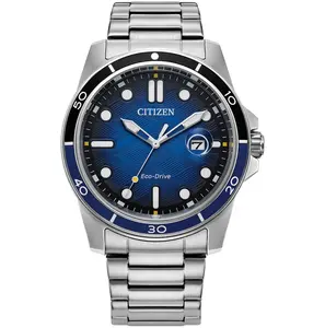Citizen Men's Classic 42mm Solar Powered Quartz Eco-Drive Watch AW1810-85L