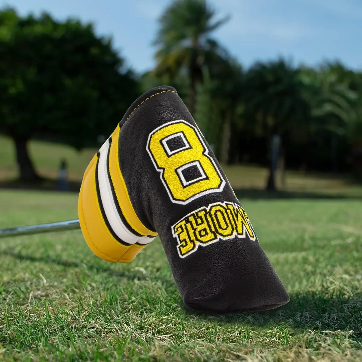 Premium Putter Cover (Gilmore- Blade） – Durable, Soft, and Stylish Headcover with Magnetic Closure for Secure Fit