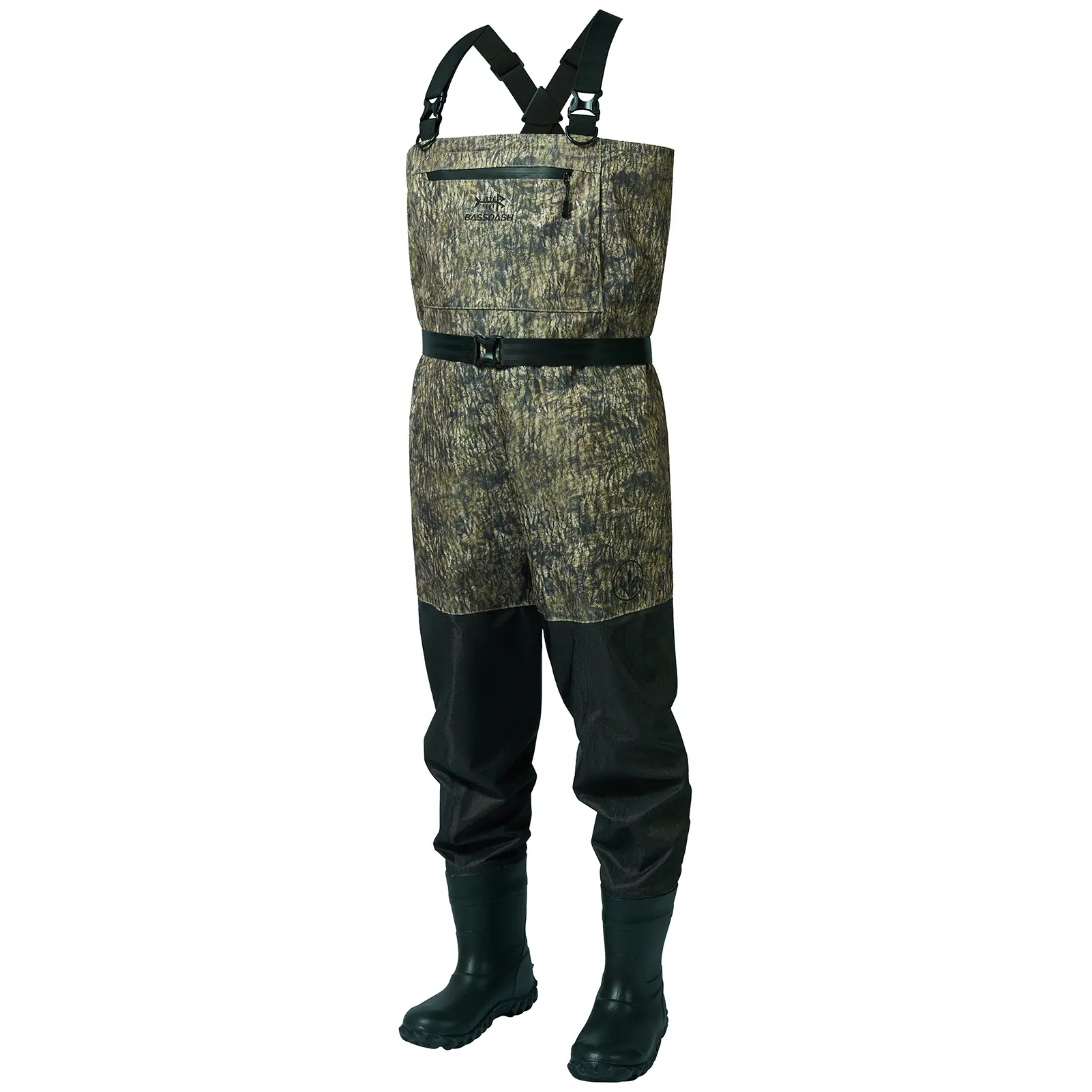BASSDASH Camo Breathable Boot Foot Waders Ripstop Lightweight Chest Wader for Fishing Hunting ATV Outdoor Apparel Athletic Bottoms