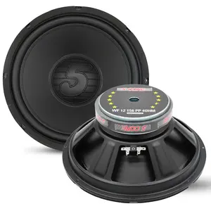 5 Core 12 Inch Subwoofer 400W Car Audio Woofer 4 Ohm Replacement Deep Bass Component Loud Speaker