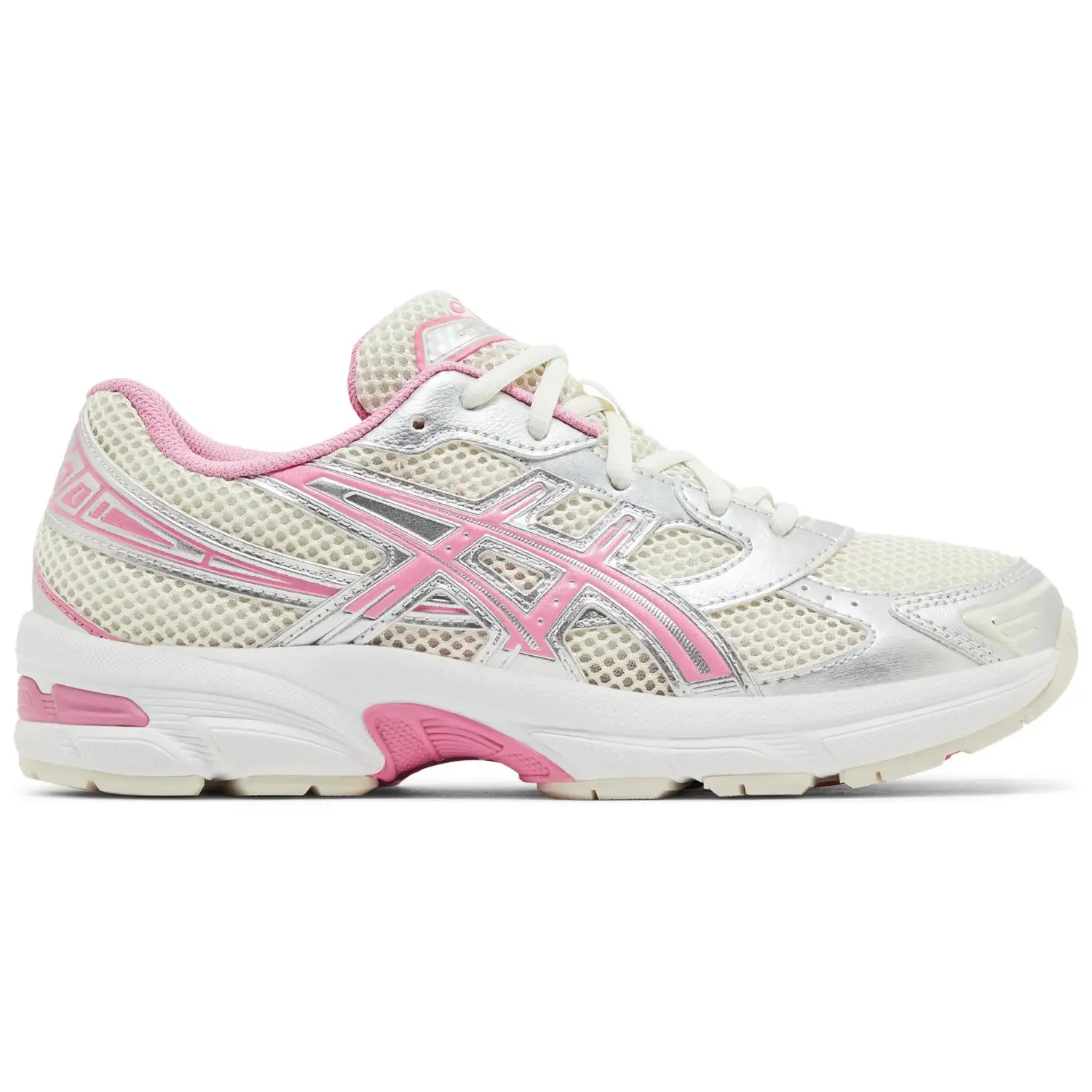 ASICS Gel-1130 GS 'Cream Sweet Pink' Women's Athletic Running Shoes, Breathable Mesh Upper Running Sneakers, Authentic Trainer for Training