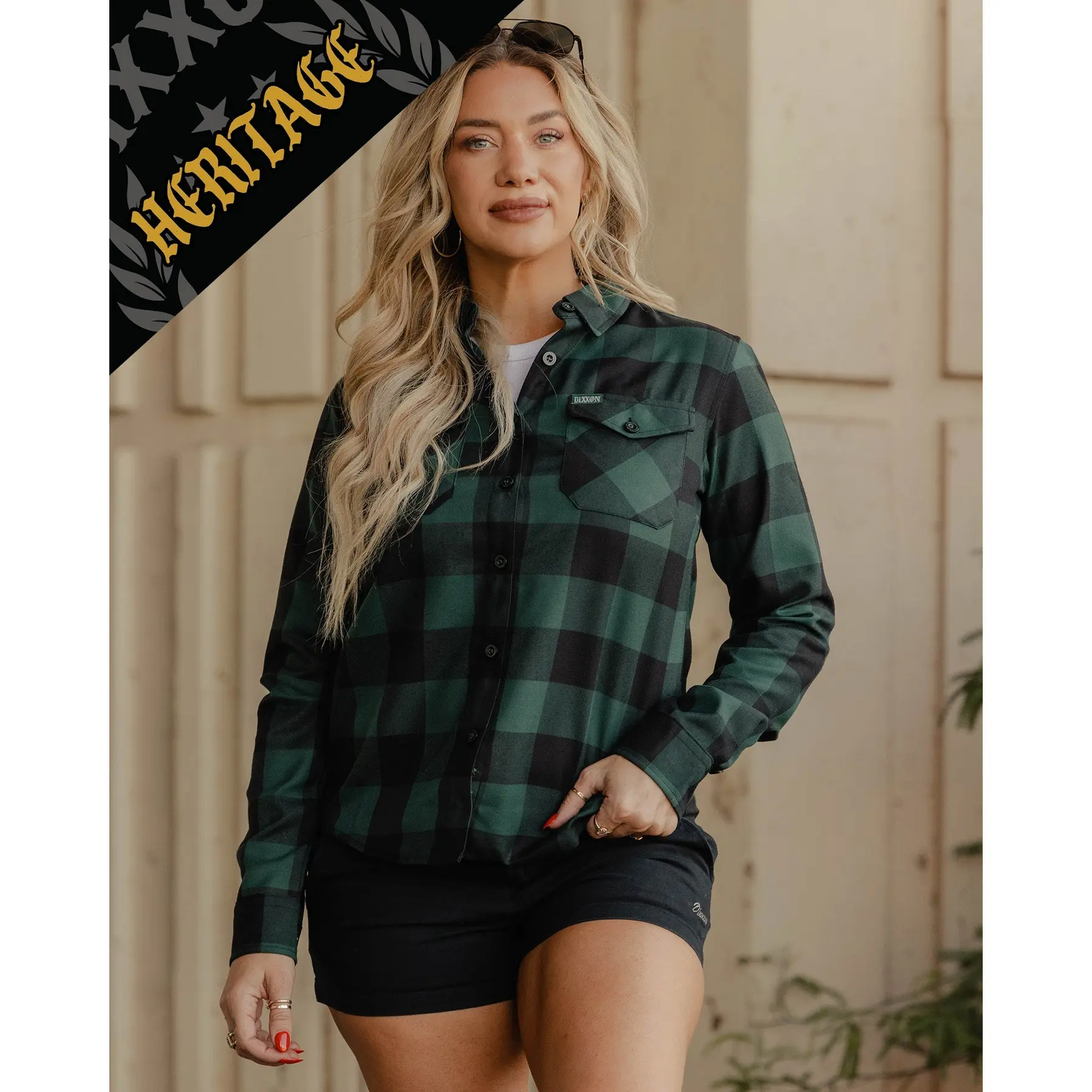 Women's Evergreen Heritage Flannel