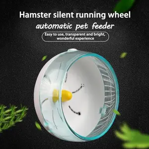 Midnight Runner Pro 🐹   - Whisper-Silent Hamster Wheel for Tiny Pets (Mice/Gerbils/Hamsters) Noise-Free Spinning & Chew-Proof Frame