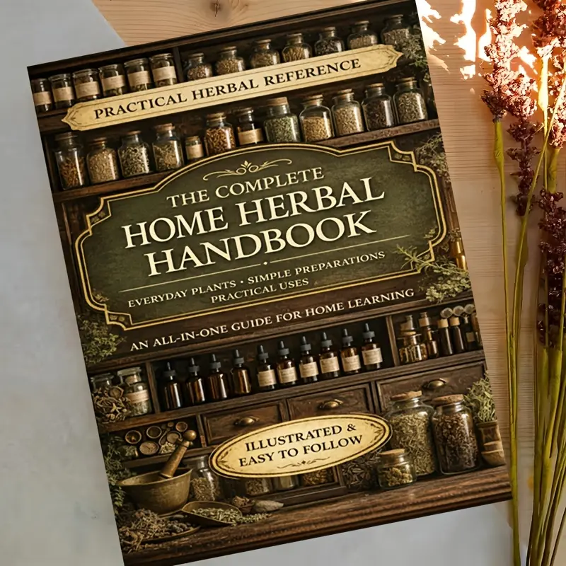 Home Survival Herbal Guide, Survival Guide Book, Master herbal remedies, gathering skills & natural formulas to enhance health, build resilience & protect your family in any emergency, Beginner-friendly, Healthy, herbal medicine, natural health solutions