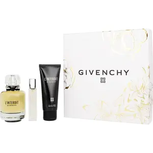 L'interdit Set-Eau De Parfum Spray 2.6 Oz & Body Lotion 2.5 Oz & Eau De Parfum Spray 0.42 Oz Mini For Women