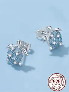 925 Sterling Silver Cute Turtle Design, Fashionable Jewelry for Women & Girls, Trendy All-match & Exquisite Jewelry for Birthday Gift, High Quality Earrings
