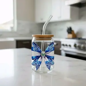 El Salvador Coquette Bow - UVDTF Decal for cups/hard surfaces sticker.