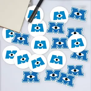 Stickers Pack 20 Pcs Monsters Bike Inc Skateboard Aesthetic Luggage Bottle Bumper Waterproof Car Laptop Vinyl Colorful Guitar Water