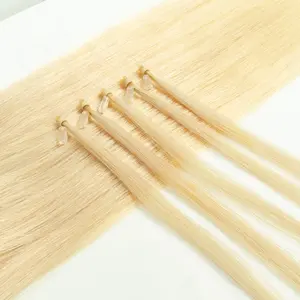 Microlink Hair Extensions Human Hair, 12-20 Inch Long Straight Micro Link Hair Extensions, 30g 50 Strands Real Human Hair Micro Beads Extensions, 5-6 Packs for Full Head Natural Look for Women