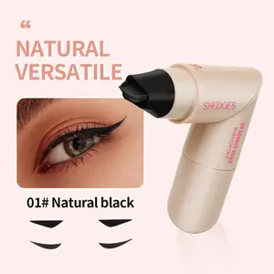 Rotating Winged Eyeliner Transfer Tool Dual-Head Design for Precise Cat Eye & Winged Liner Waterproof Smudge-Proof Formula Quick-Drying Makeup for Busy Days and Special Occasions