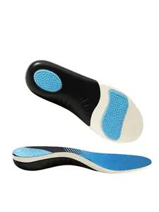 Pain Relief Orthotic Insoles, High Arch Support for Plantar Fasciitis, Unisex Flat Foot Correction, Work Boots Cushions