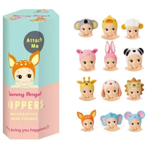Sonny Angel HIPPERS - Original Mini Figure/Limited Edition Animal Series Blind Box Random Cute Collectible Figurines Gift for Kids Birthday