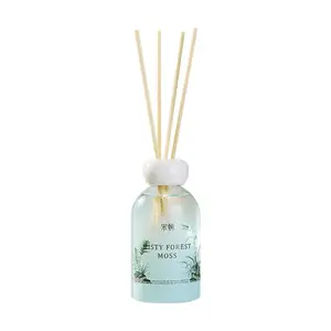 SONG CHAO "Mist Forest Moss" Aroma Diffuser - 200ml Flameless Reed Diffuser for Home Fragrance, Natural Essential Oil Scent, Long Lasting