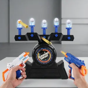 Electric Hover Ball Target Toy Gun Shooting Game Suspension Floating Dart Target Blaster for Kids Outdoor Indoor Play