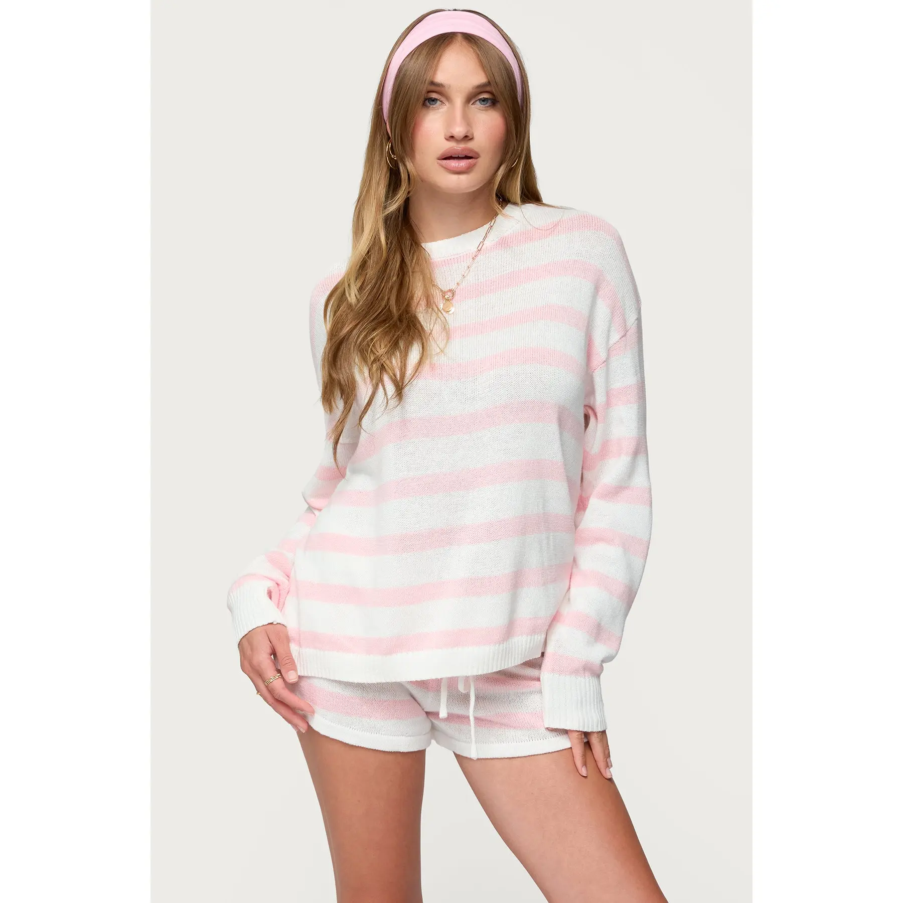 Amaris Oversized Striped Sweater Amaris Oversized Striped Sweater