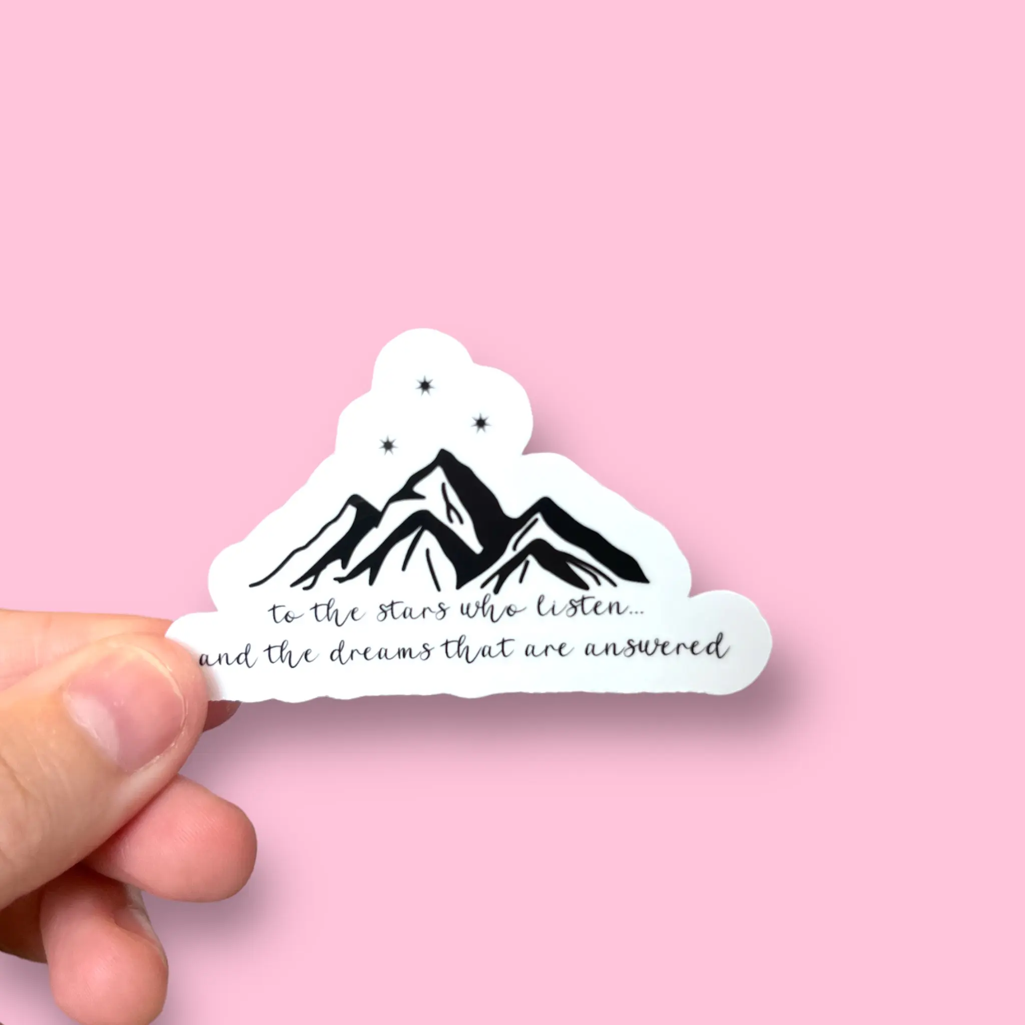 ACOTAR To the Stars That Listen Sticker | Kindle | Book Lover | Gift for Bookish Friend