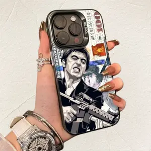T-Tony M-Montana S-Scarface Fashion Cover For Apple iPhone 17 Air 16 15 14 13 12 11 Pro Max Plus Colorful Phone Case
