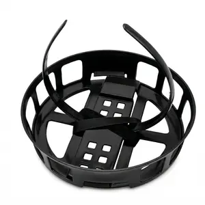 Graduation Cap Headband, Must-Have Anti-Slip Grad Cap Fixer for Women & Men, Secure Headband Holder for Graduation Hat to Keep Hairstyle Perfect, Fits All Hair Types, Graduation Party Supplies