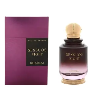 Khadlaj Sensuos Night for Unisex Eau de Parfum Spray, 3.4 Ounce