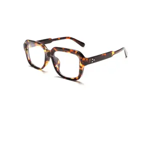 The New Classic Square-Framed Sunglasses Retro Style Unisex Simple Design Versatile Trendy Match Popular Online Glasses