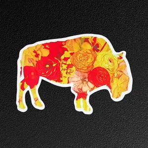 Vinyl Sticker/Decal - "Sunset Poppy"