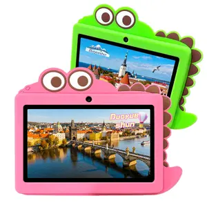 7 Inch Android 12 Kids Touchscreen Tablet PC, Android Tablets, 32GB Storage, 5g WiFi, Parental Control, Learning Games, Music Player, E-Book Reader, Perfect Gift