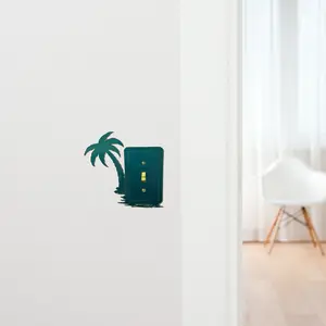 Palm Tree Light Switch Cover