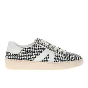 Corkys Womens Friend Zone Lace Up Sneakers Shoes Casual - Black, White