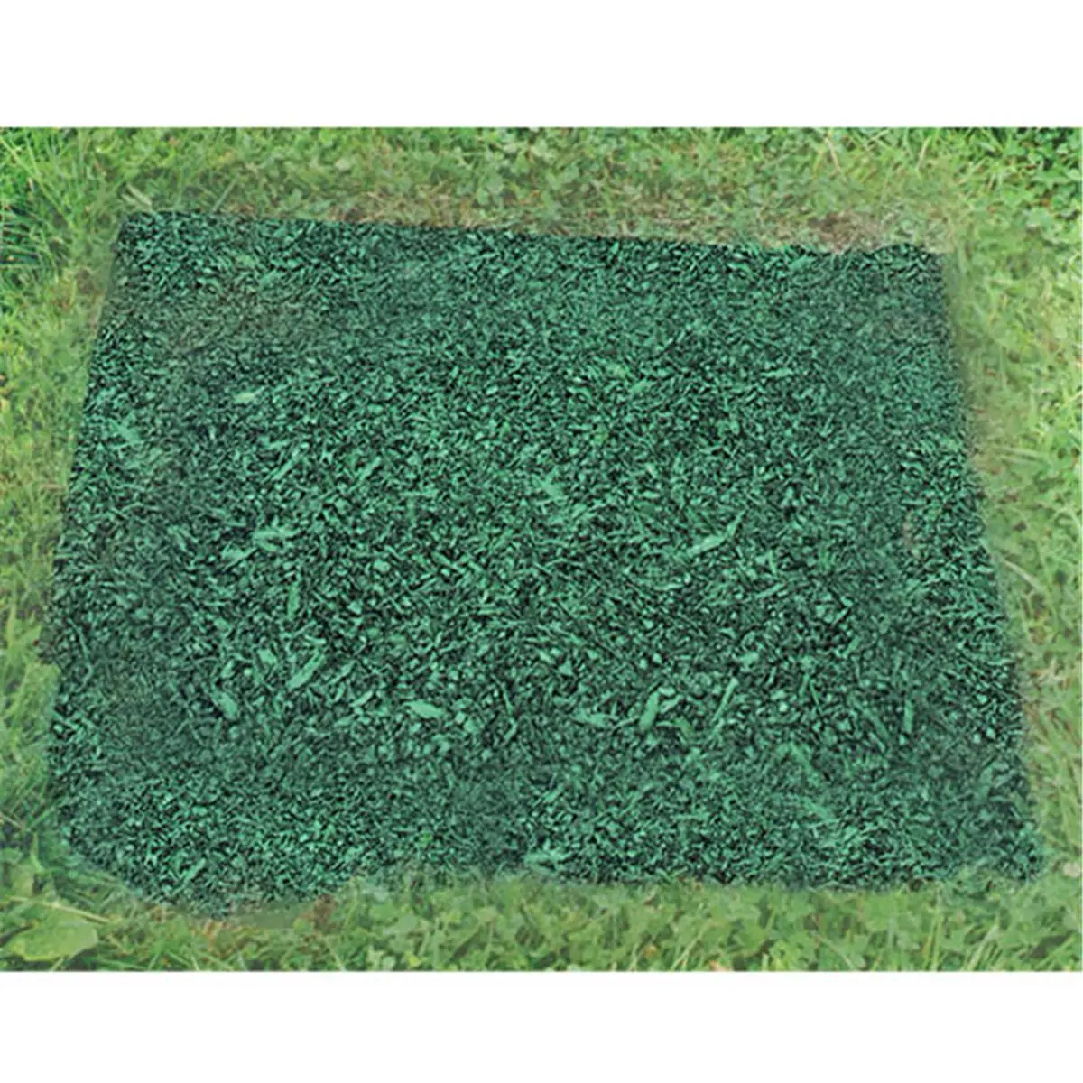 212 MAIN Square Rubber Safety Cover, 37 x 37 in, Non-Skid Grate Guard for Baseball Fields & Drainage, Diminishes Risk of Injuries