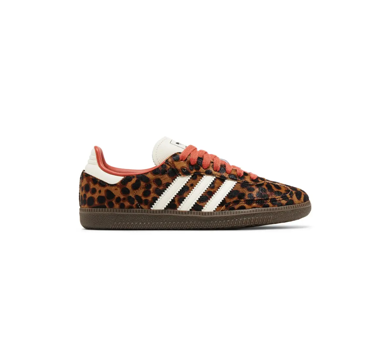 Women's Adidas Samba OG Preloved Red Leopard (Women's) JI2734