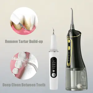 Plaque/Tartar Remover Kit & Water Flosser | Deep Clean at Home Mothersday Plaque/Tartar Remover Kit & Water Flosser | Deep Clean at Home Mothersday