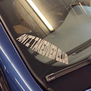 YND "ANTI TAKEOVER CLUB" Sticker