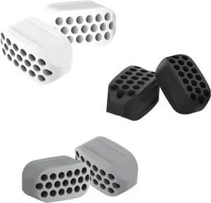 6PCS Jaw Exerciser Set for Men & Women 3 Resistance Levels Adjustable Resistance Suitable for Beginners Intermediate and Advanced Users