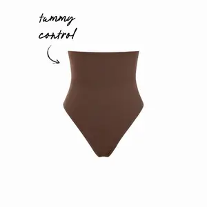 Cider Jersey High Rise Solid Shapewear