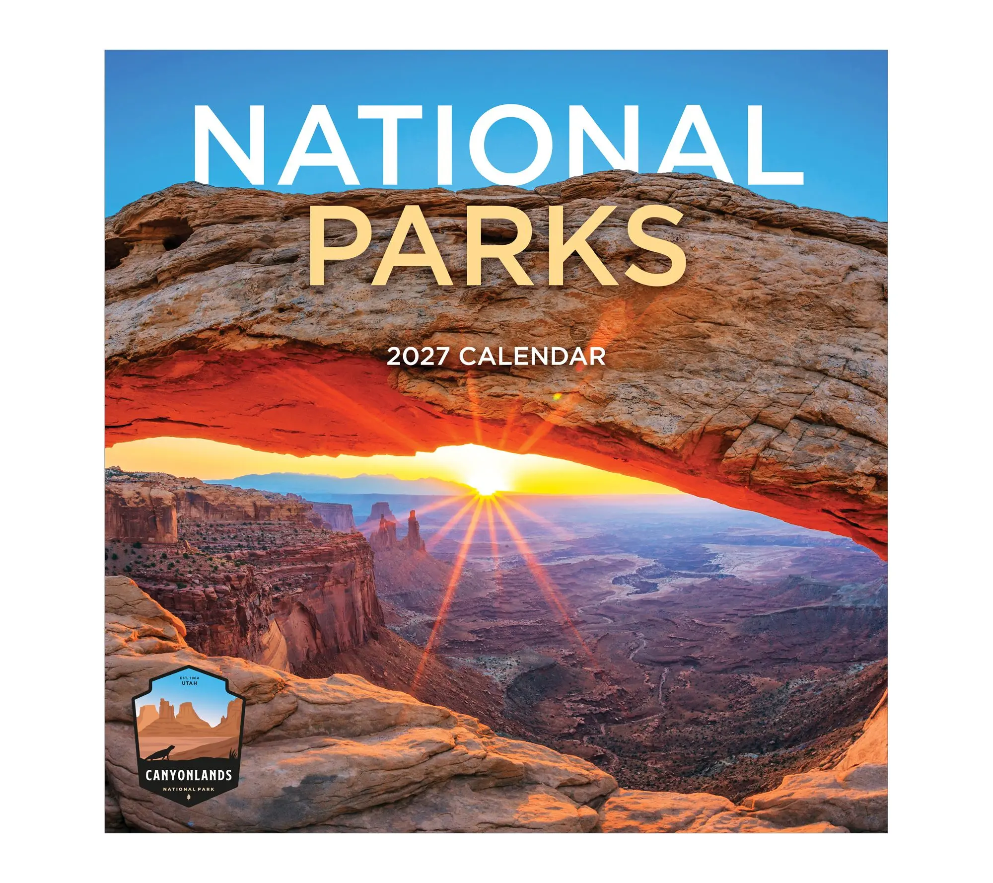 TF Publishing 2027 National Parks Wall Calendar